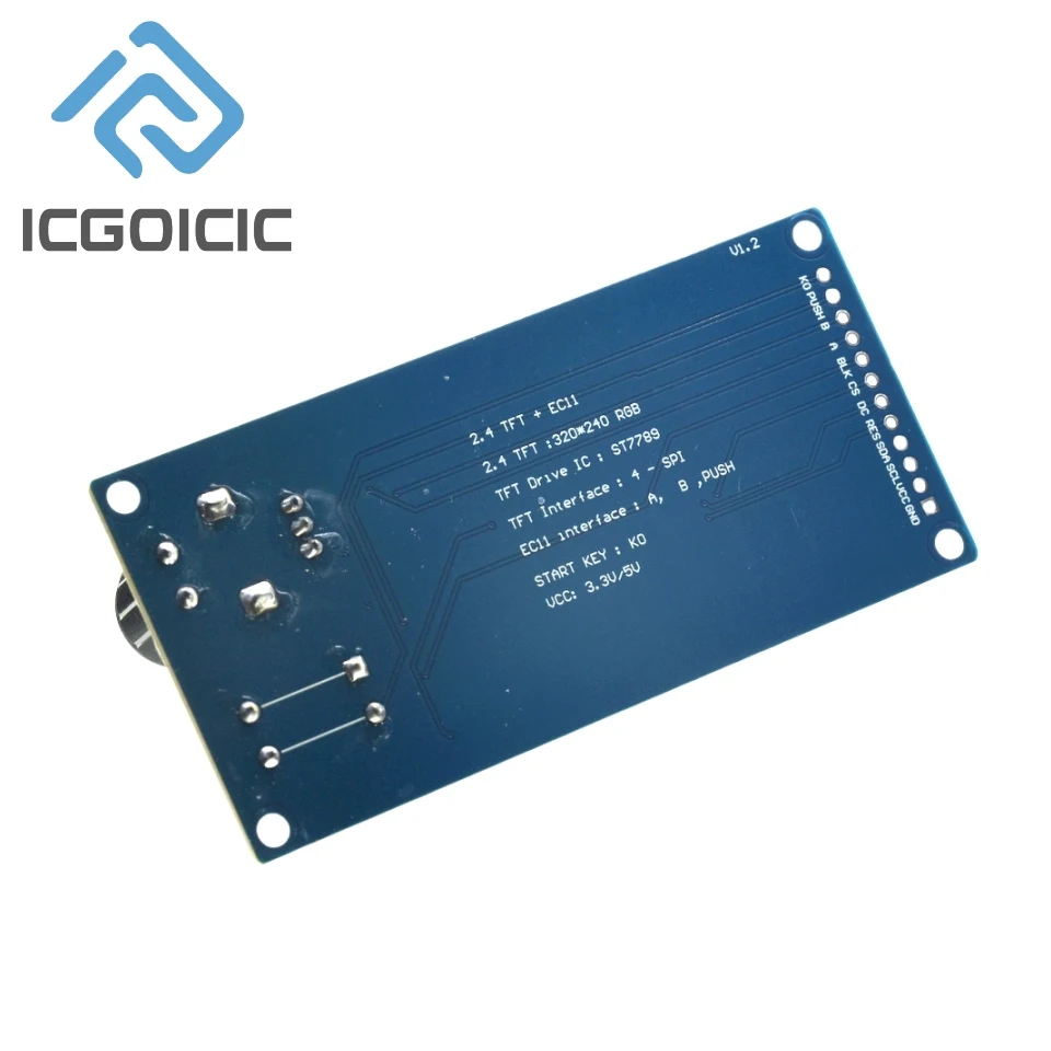 2.4 Inch TFT-display Met EC11 Encoder – SPI, 320x240, Zonder Touch – Geïntegreerde Module Voor DIY-projecten
