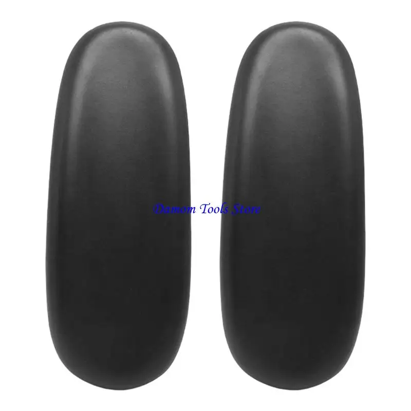 

57BE PU Office Chair Armrest With Contoured Foam Padding Arm Pads