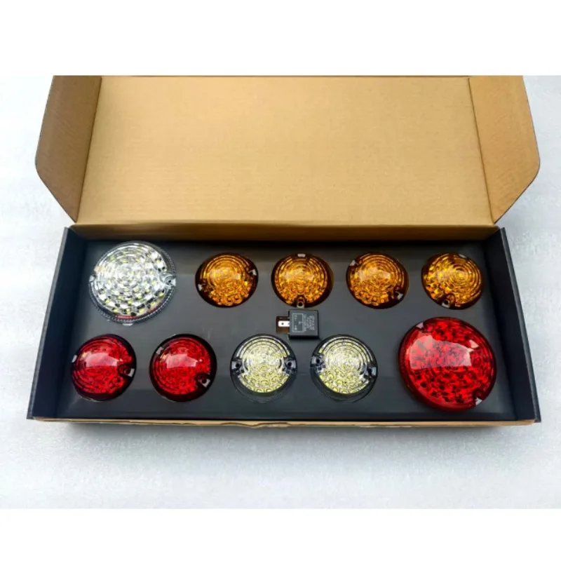 Suitable for LED fog lamps 10-piece set 04-18 automotive fog lamps