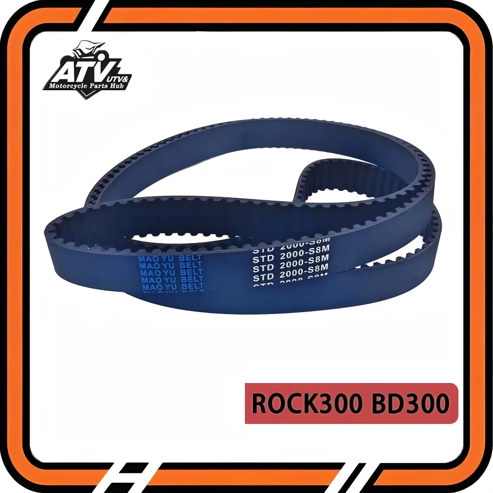 

Motorcycle Drive Belt For BENDA ROCK300 BD300 High quality BENDA BD300 BELT ROCK300 STD 2000 S8M