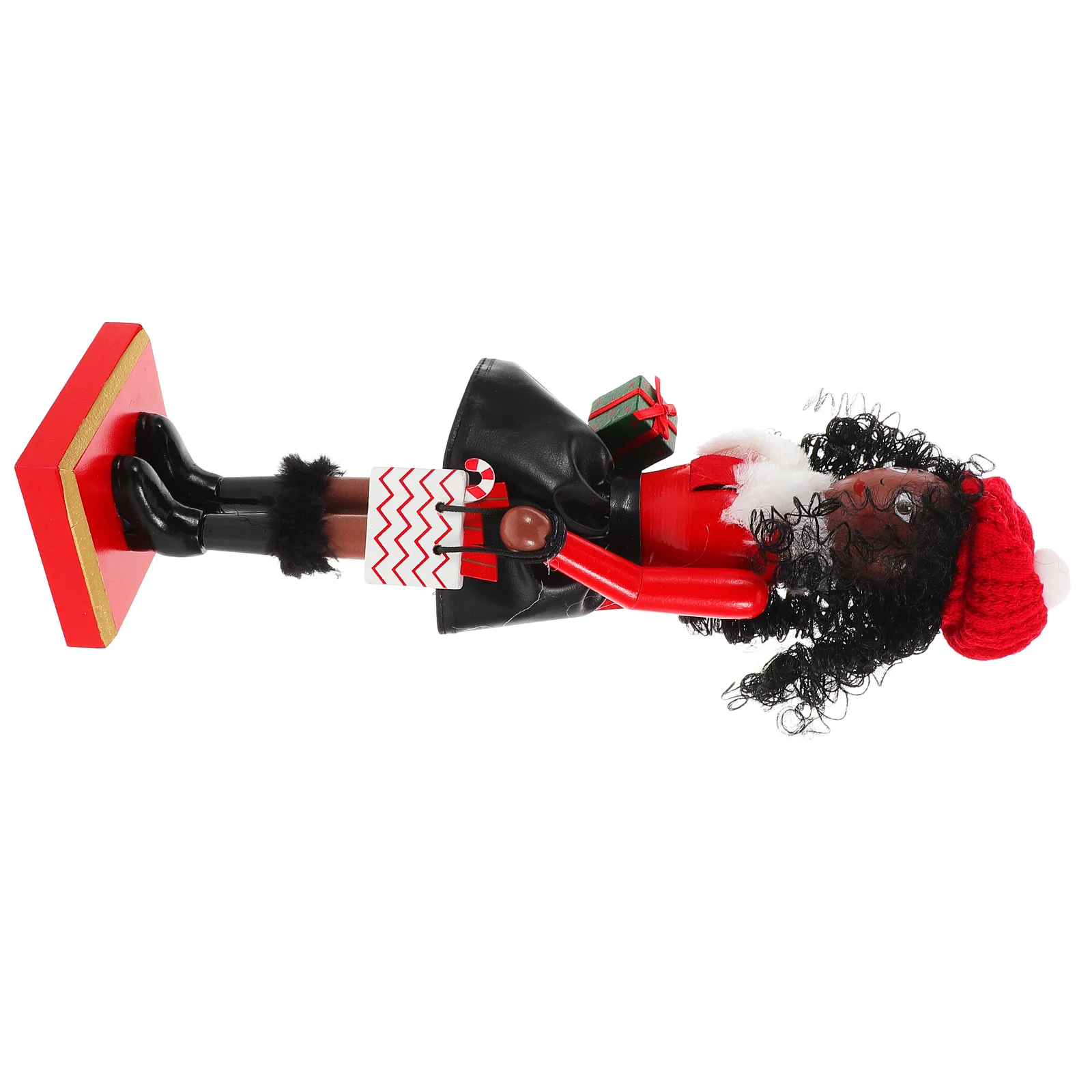 

1pcs Wooden Nutcracker Decoration Christmas Traditional Craft Ornament Desktop Home Decor Party Supplies Xmas Figure