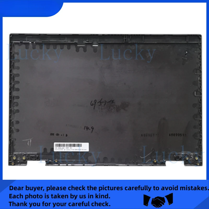 

Новый чехол для Lenovo Thinkpad X1 YOGA 2-го поколения, задняя крышка ЖК-дисплея, обычная, SCB0L81627