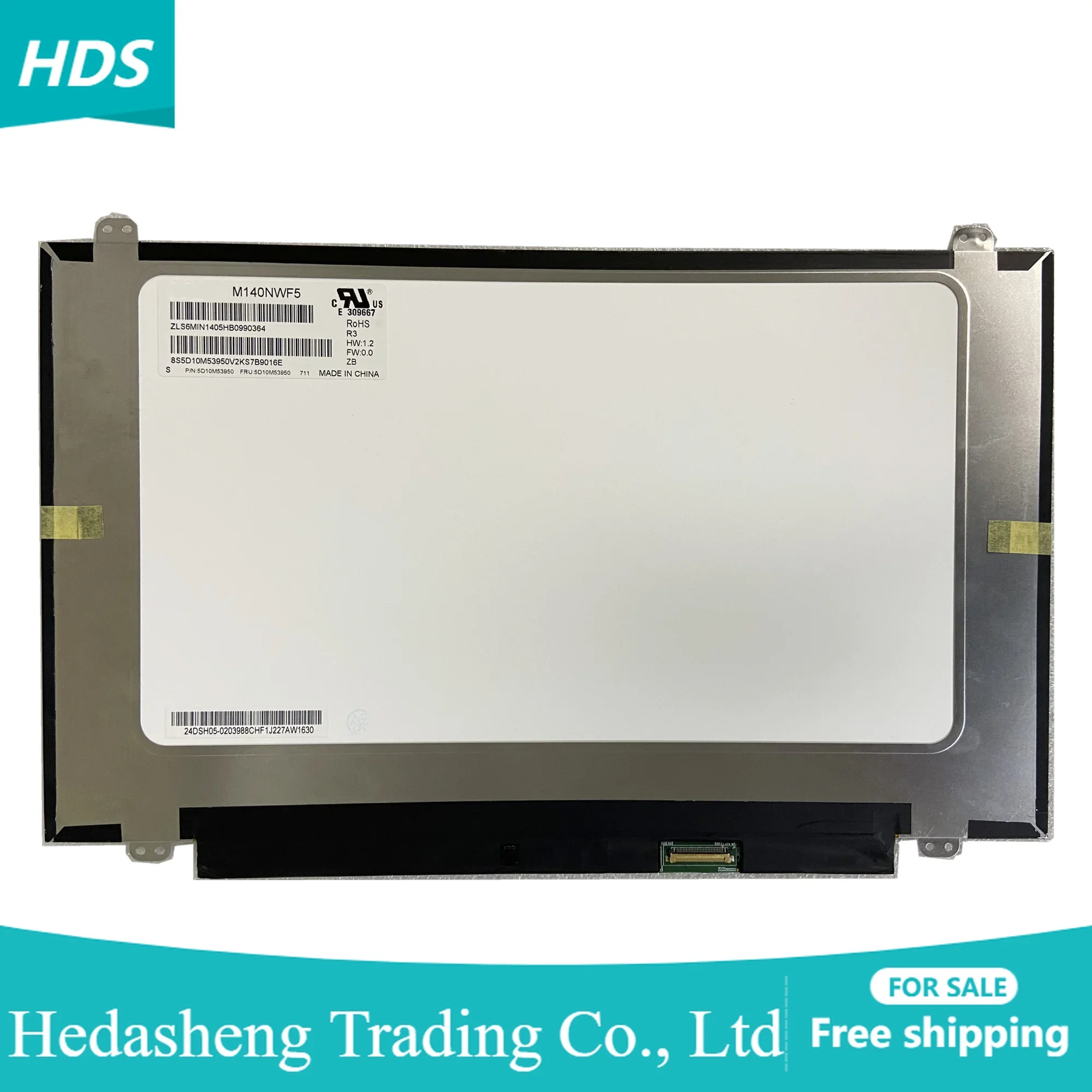 M140NWF5 R3 14.0Inch 60Hz Display Panel Laptop Matrix 1920×1080, 30 pins EDP LCD LED Screen