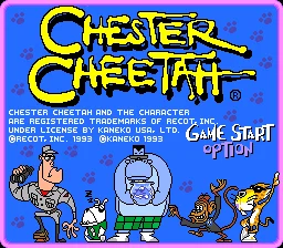 Chester Cheetah 16bit MD Game Card For Sega Mega Drive For Genesis System