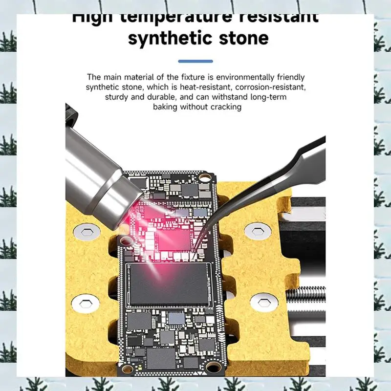 

ABLG Универсальный S3 Многофункциональный держатель печатной платы мобильного телефона с подогревом, зажимное приспособление для ремонта материнской платы телефона