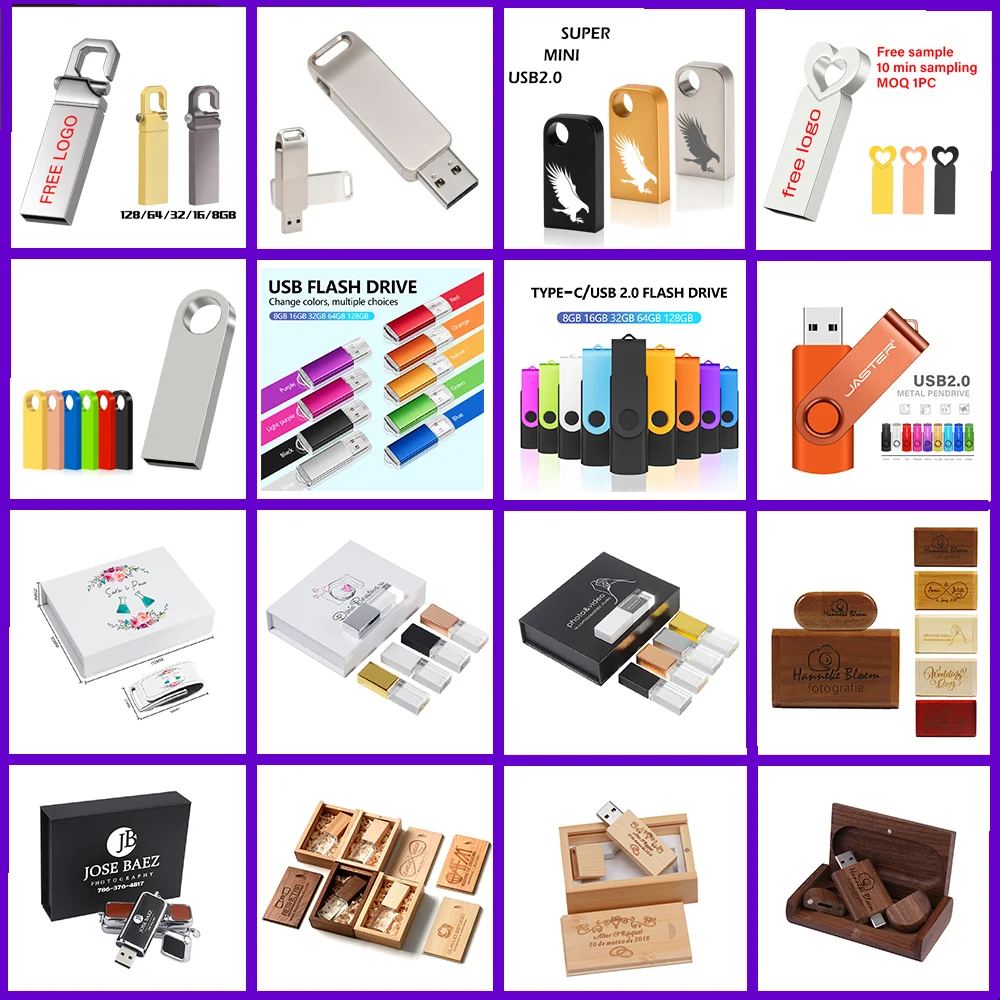 

JASTER USB 2.0 Flash Drives 128GB 6GB High Speed Pen Drive Free Custom Logo Business Gift USB Stick 32GB 16GB U Disk for Laptop