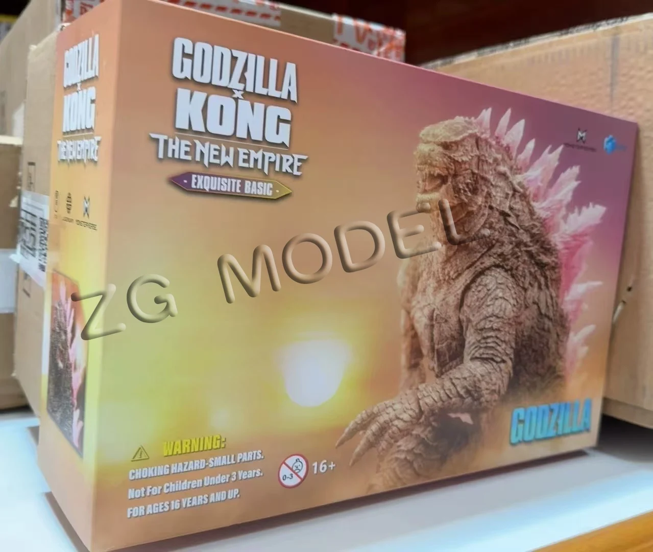 

In Stock 18CM HIYA Action Figure Exquisite Basic Series Kong The New Empire Godzilla Evolved Ver GARAGE KIT 12000048904240682