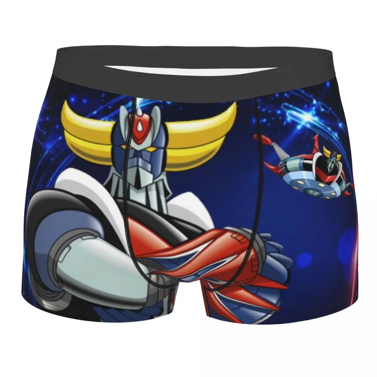 Calzoncillos tipo bóxer UFO Robot Mazinger Z para hombre, estampado 3D, transpirables, Anime Manga       Ropa Interior, Bragas, Calzones