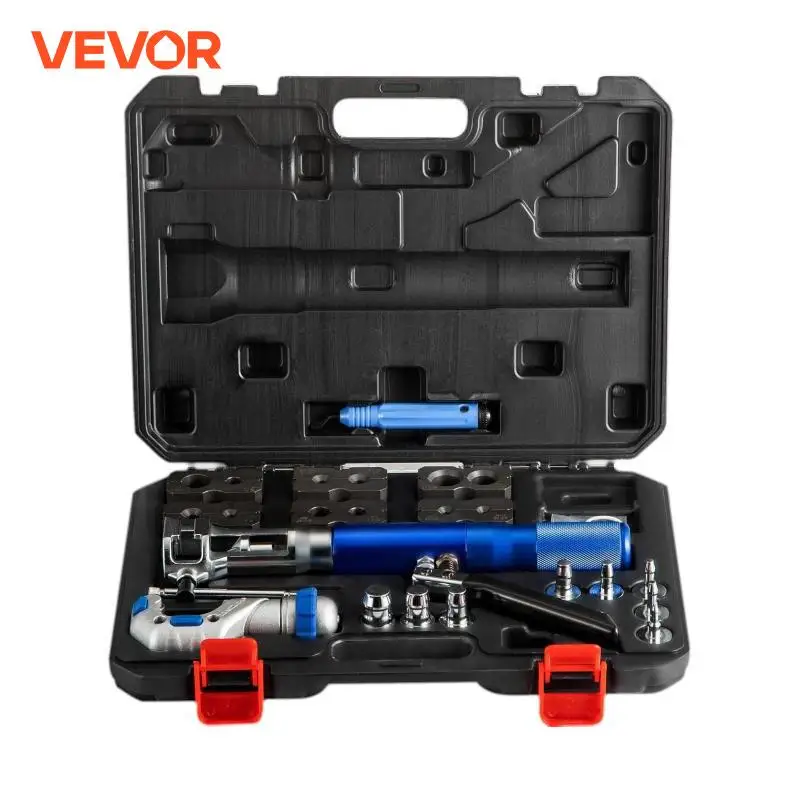 VEVOR Espansore Idraulico Universale, 5-22mm Espansore Idraulico e Strumento di Svasatura a Forma di Corno Materiale Acciaio per Tubi in Rame Morbido, Tubi in Alluminio o Altri Tubi in Metallo Morbido