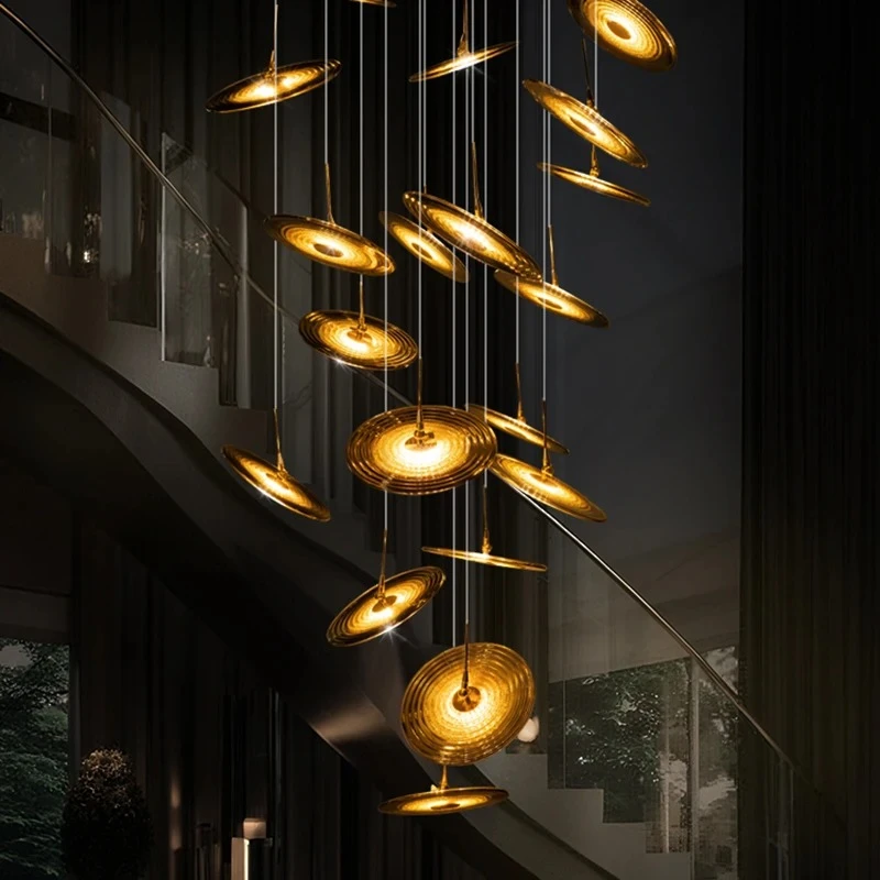 

MZISOSOD Modern LED Pendant Light for Living Room Bedroom Staircase Hallway Kitchen Dining Room Home Decor Hanging Indoor