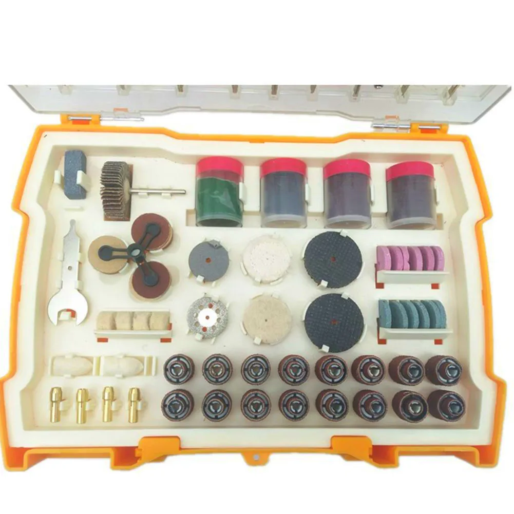 Imagem -03 - Ferramenta Rotativa Moedor Elétrico Acessórios Gravador Abrasivo Jóias Jade Areia Polonês Corte Afiar Perfuração Kit Limpo 302 Peças