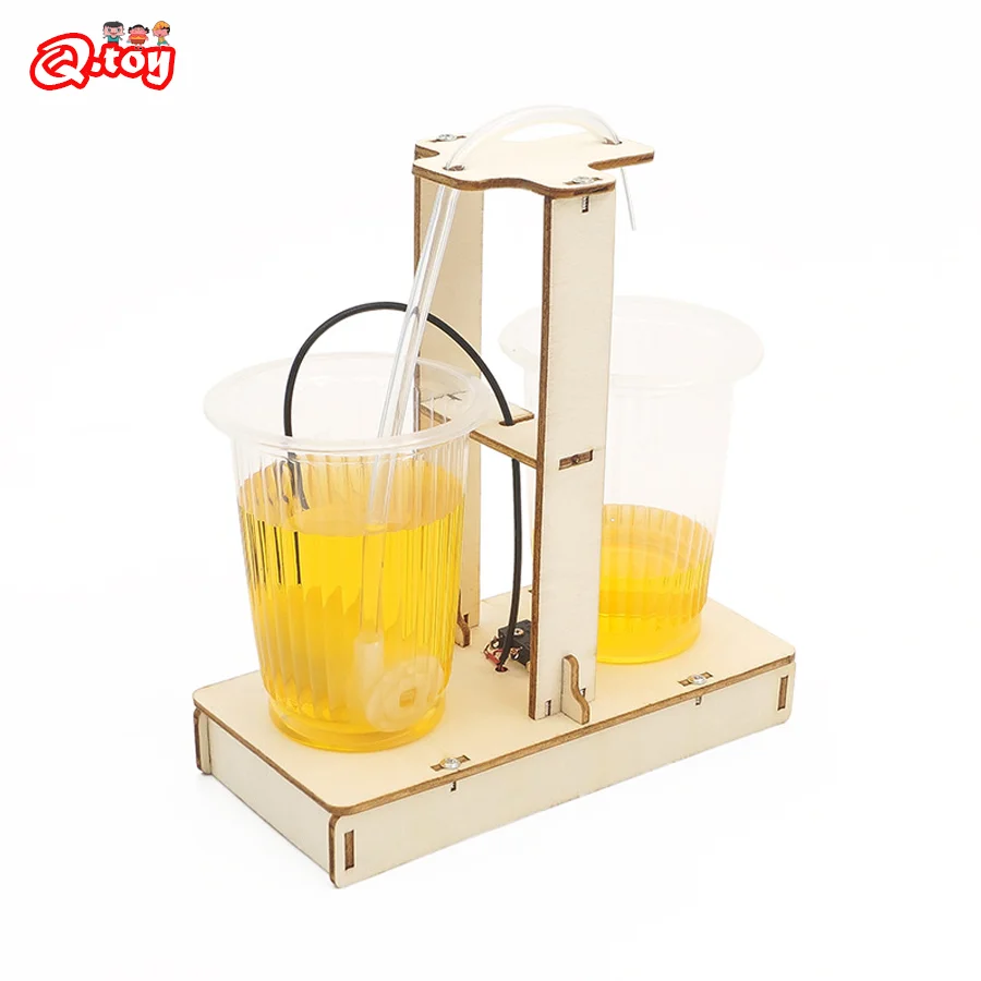 

DIY Water Dispenser Model Science Toys Teenager Assembled Electric STEM Kit Experiment Teaching Material for Kids Educational