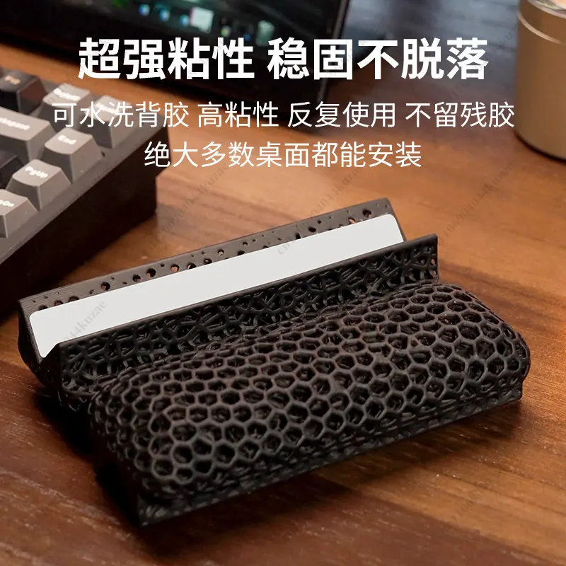 3D Printed Elbow Support Pad, Desktop Arm Rest Bracket for Gaming Keyboard Mouse Wrist Relief