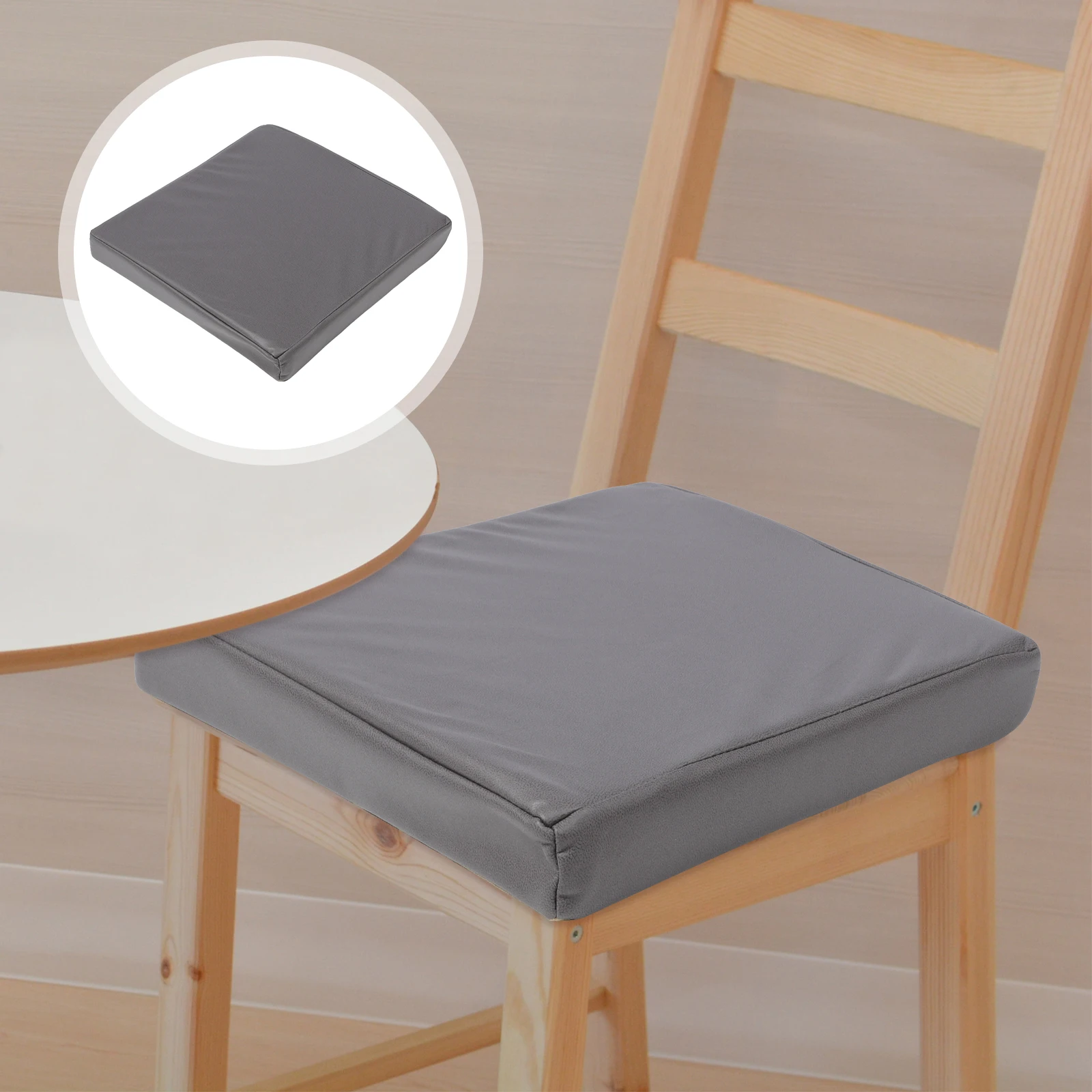 

Waterproof Chair 18X18 Inch Square Outdoor Seat Thickened Non Slip Garden Easy Clean Office Car Seat Mat Striped Garden Chair