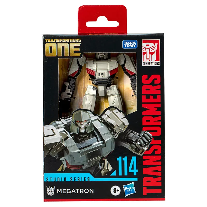 Hasbro Oryginalna Figurka Anime Transformers One SS114 Megatron Studio Series Figurka Akcji Zabawki dla Chłopców Dziewcząt Dzieci Prezent