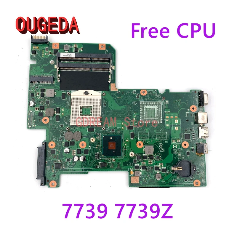 

Материнская плата OUGEDA MBRN60P001 08N1-0NX3G00 AIC70 для ноутбука Acer aspire 7739 7739Z, материнская плата HM55 UMA DDR3 с бесплатным ЦПУ, полностью протестированная