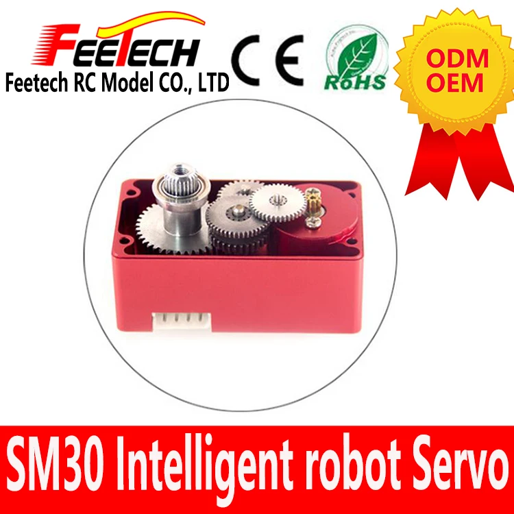 Motor Servo Roda Gigi Logam Digital SM30 30kg