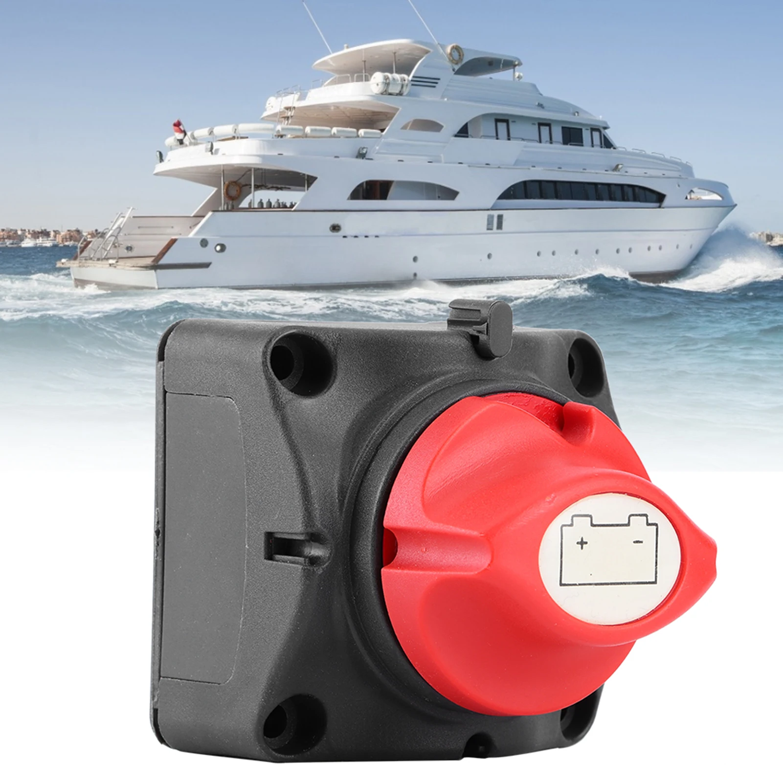 Interruttore di disconnessione 12V 600A Isolatore di alimentazione della batteria Master Disconnect Cut Off a due livelli per l'alimentazione di disconnessione della batteria per yacht RV