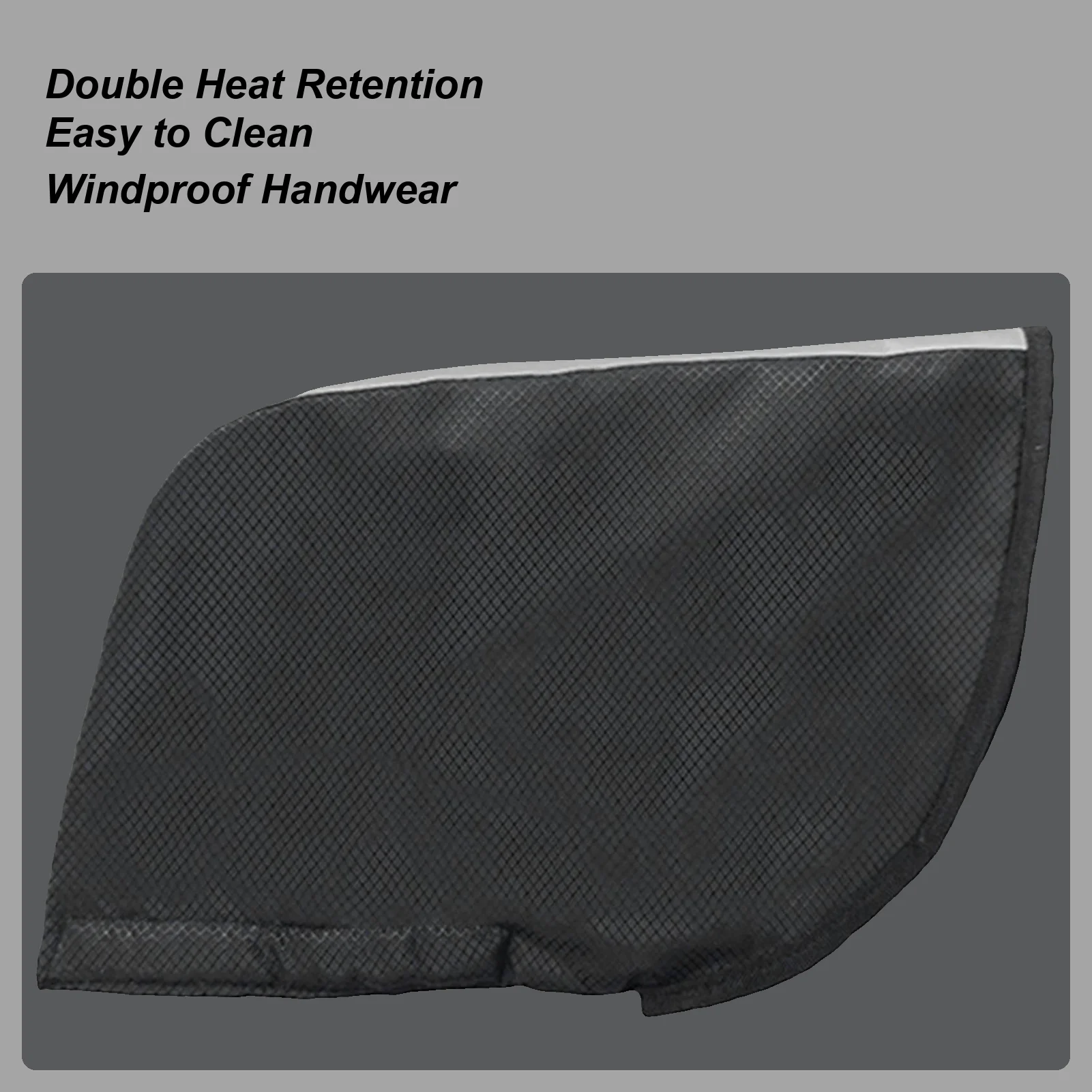 

Wheelchair Gloves For Women Waterproof Windproof Mitten Velvet Lined Winter Gloves With Reflective Strips For Women Men