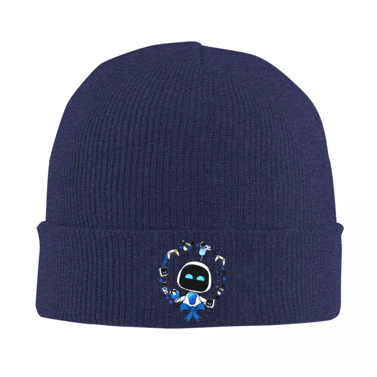 Astrobot Cartoon Game Hat Autumn Winter Skullies Beanies Warm Astros Playroom Caps Female Male Knitted Hat