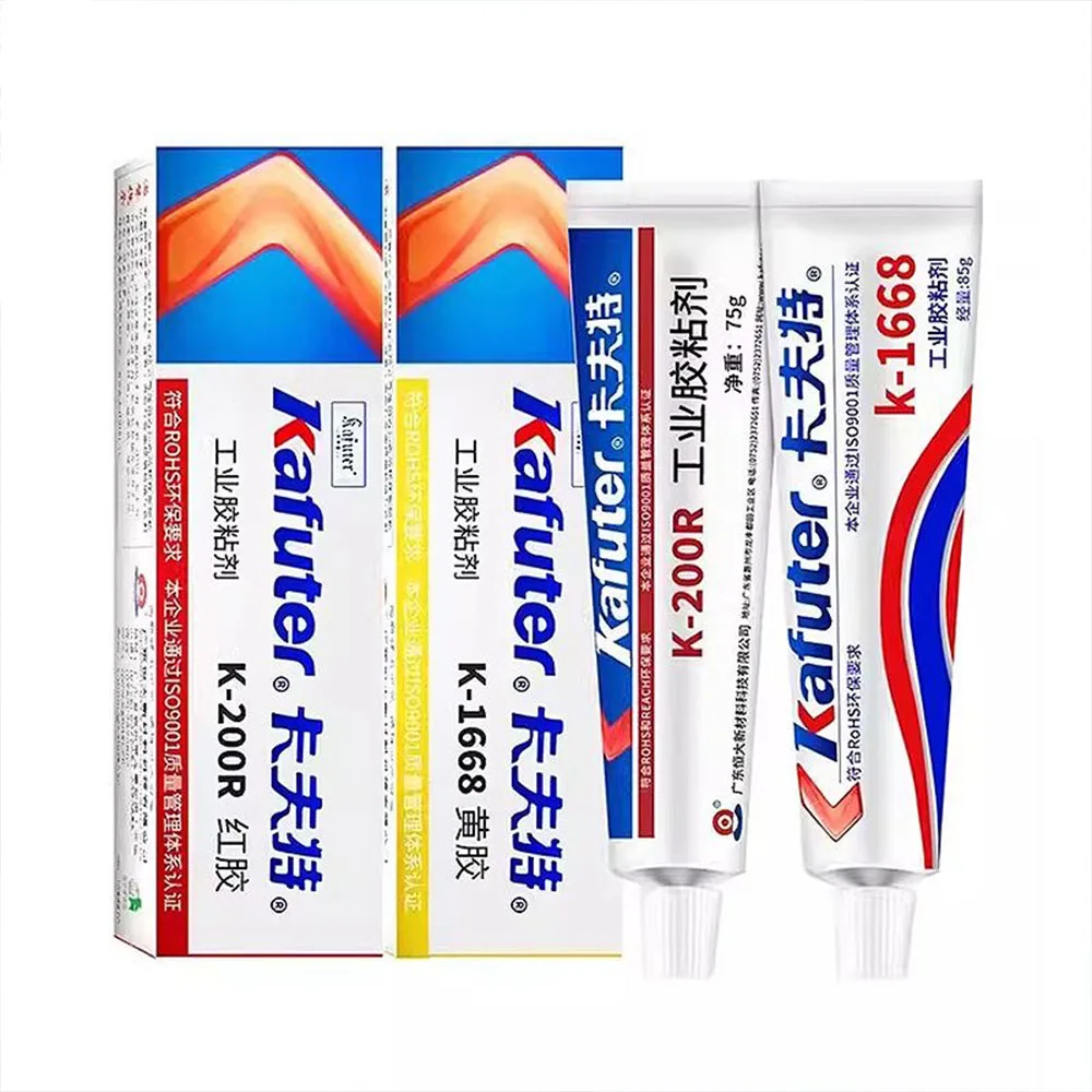 

Kafuter K-1668/200R Yellow Glue Chloroprene Rubber Electronic Adhesive Heat Resistant Flame Retardant for Electronic Component