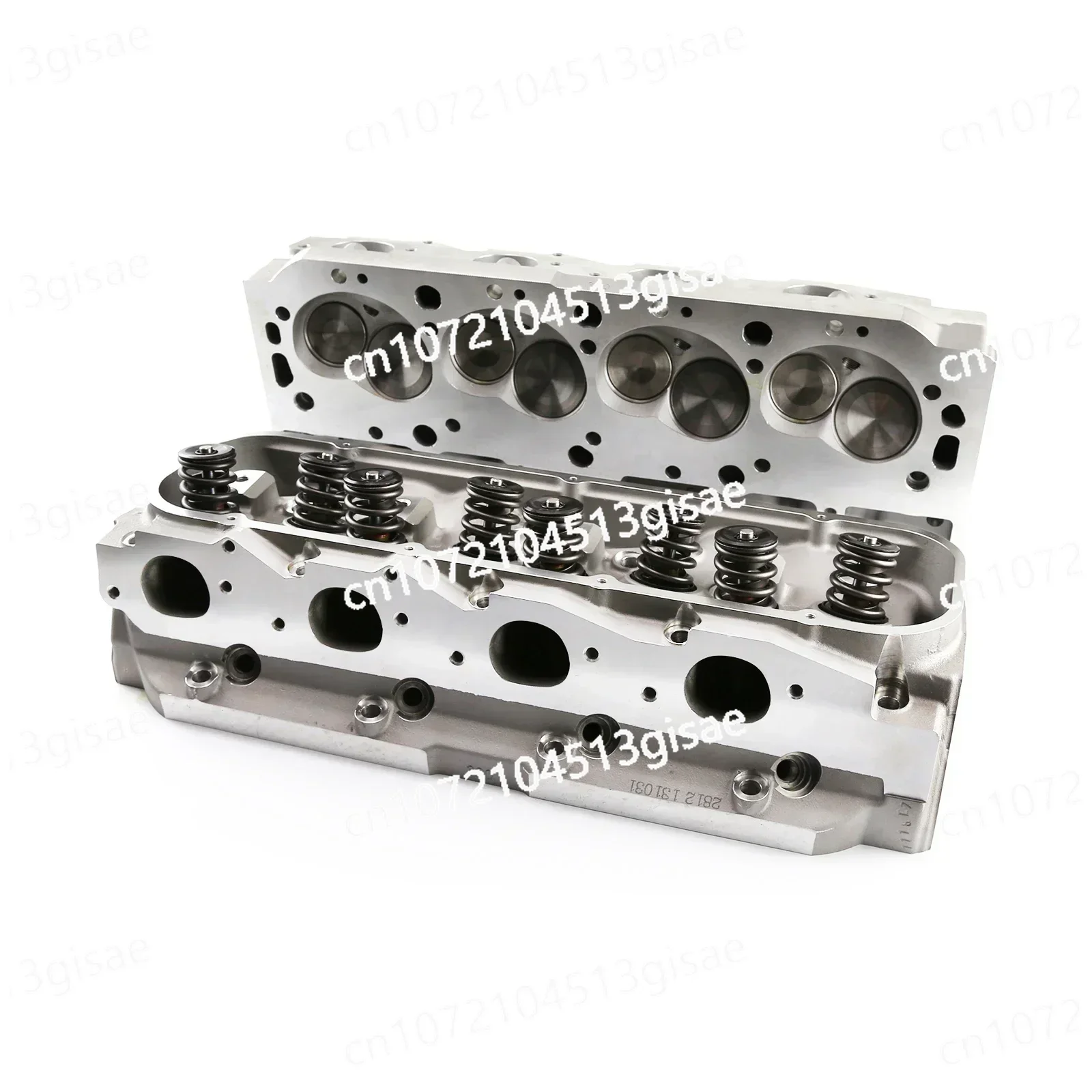 Glosok Aluminum Chevies Complete Cylinder Heads for  Chevy BBC Big Block 454 320cc 115cc High Performa