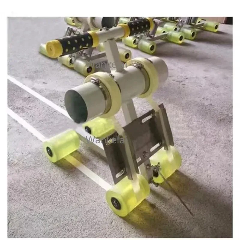 Manual Court Tape Machine - Easy to Use Floor Line Marking Tool for Sports Field Markings - Line Taping Machine