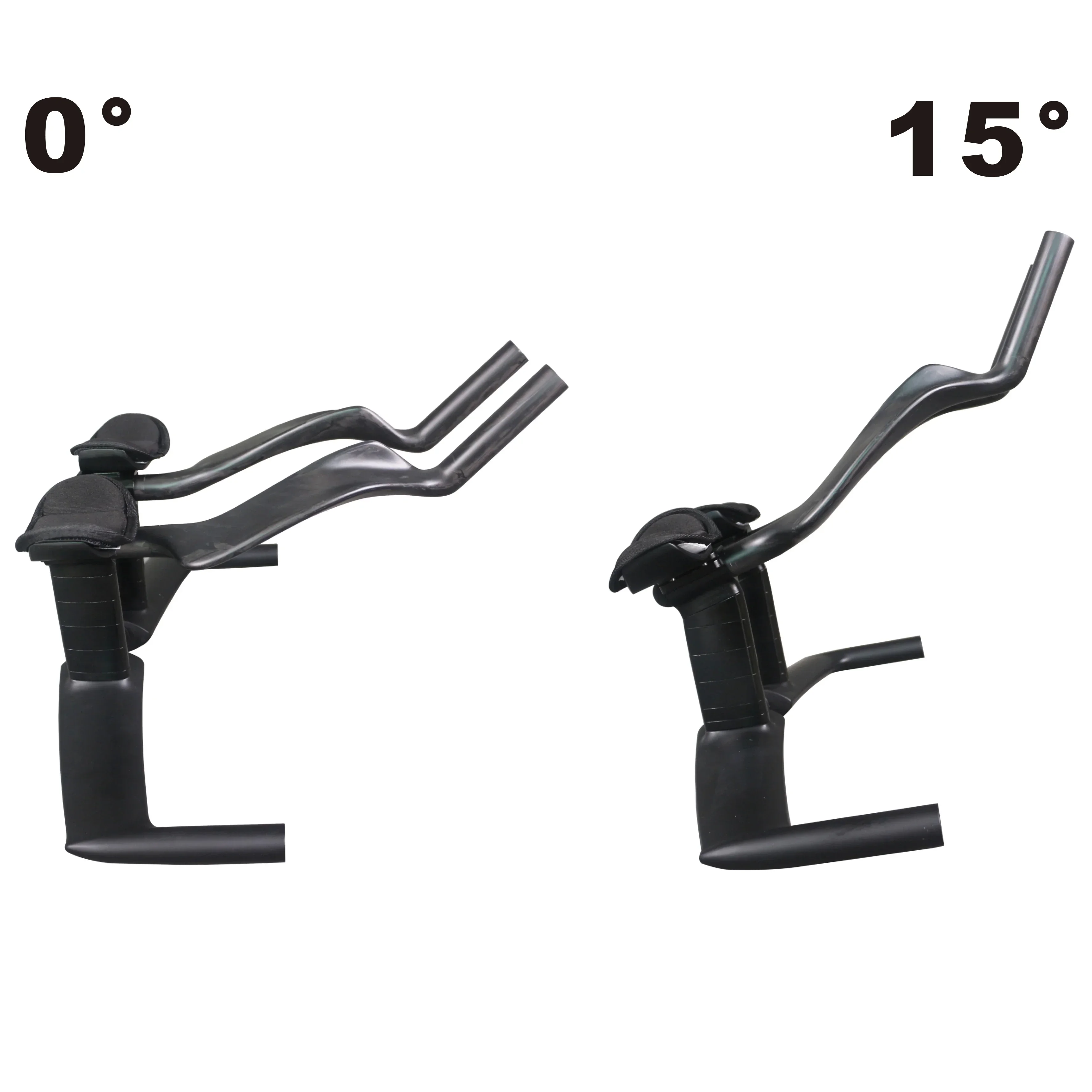 كامل الكربون الراحة الترياتلون دراجة الوقت الترياتلون المقاود ايرو المسار الدراجة TT بار كابل داخلي 0/15 درجة 420 مللي متر HB088