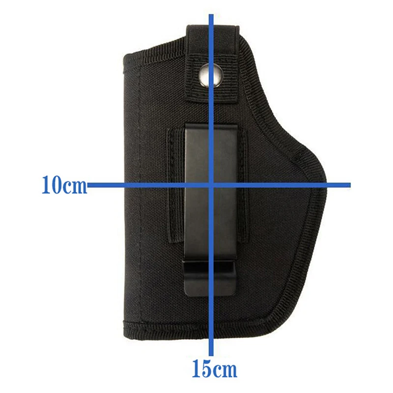 Universal Tactical  Holster Concealed Stretcher Holster Belt Metal Clip  Holster Airsoft  Bag for All Size outdoor