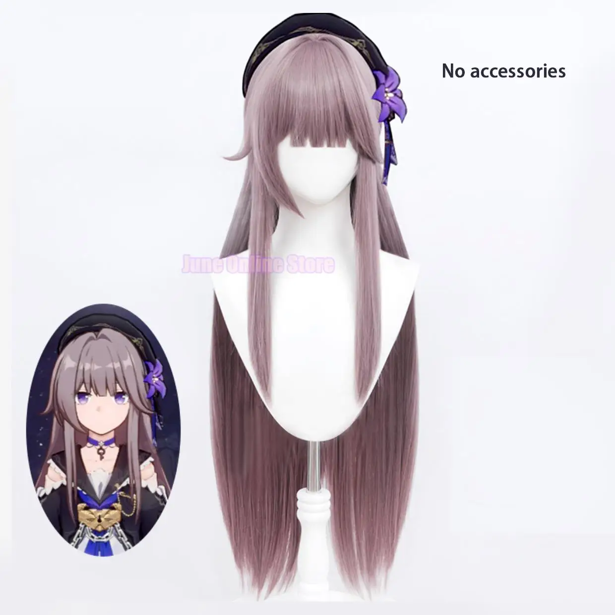 Honkai-Star Rail Cosplay Costume, Herta Cosplay Costume, Comic Show Clothes, Full Set of Animation Game Clothing, Wigs