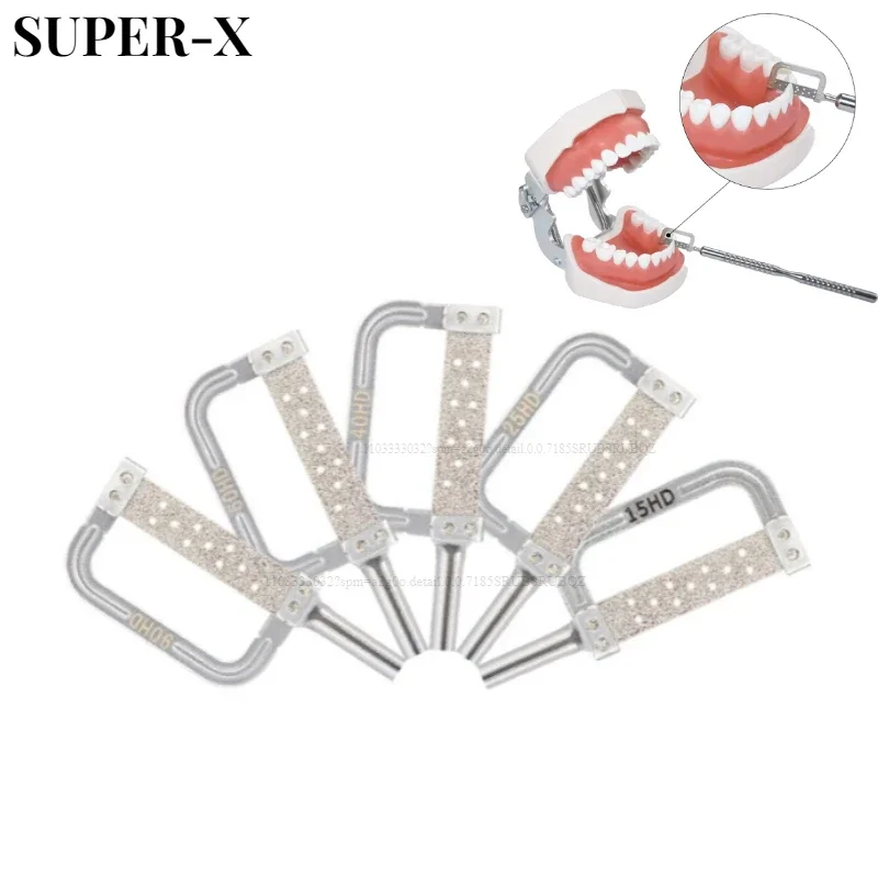 1PCS Orthodontic Orthodontic Adjacent Automatic Reset Strip 15 HD To 90 HD Slicing Set Adjacent Enamel Reset Handle IPR