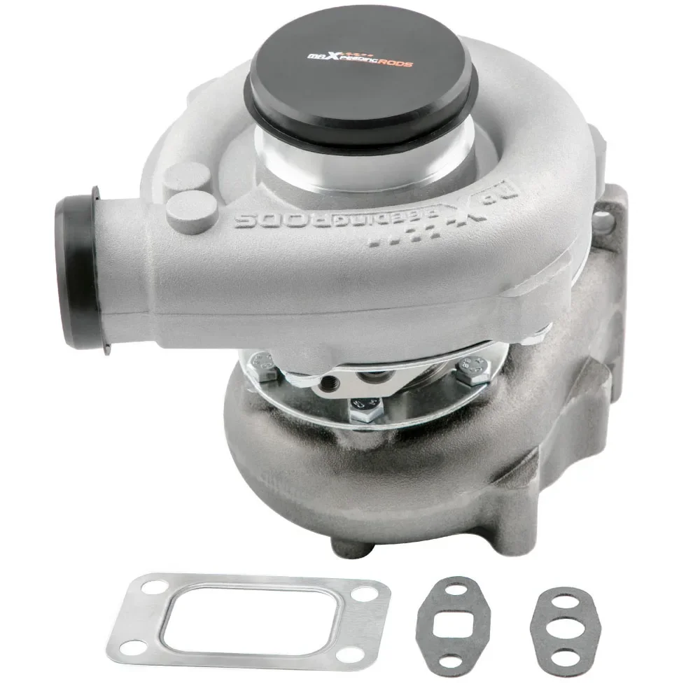 MaXpeedingrods T3 T4 T04E T3/T4 Turbo Charger Turbocharger 0.63A/R 400+HP Boost T3T4 5-Bolt Flange