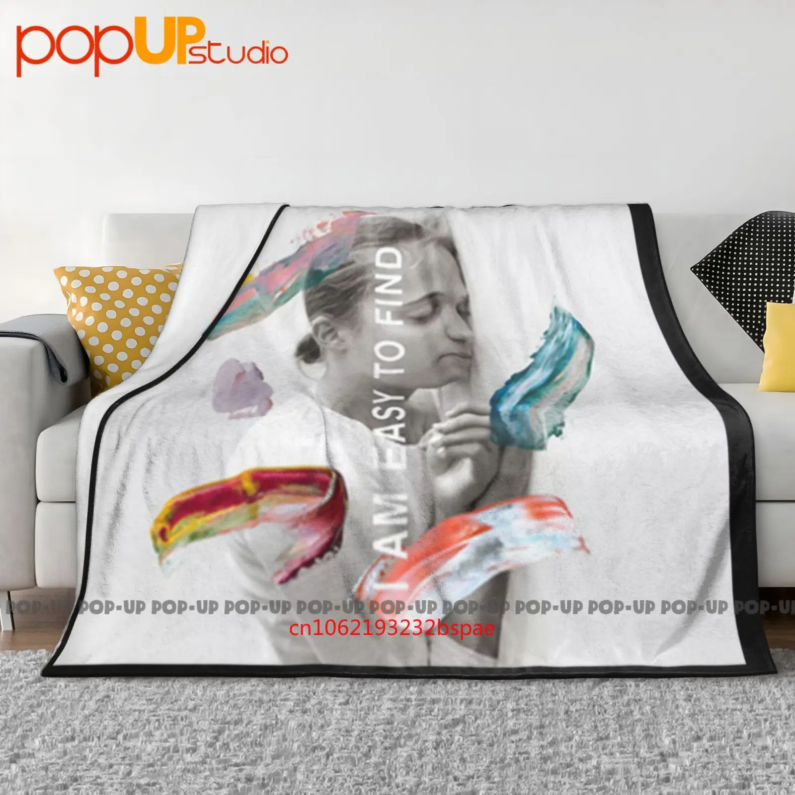 The National I Am Easy To Find Medium Ultra-Soft Blanket Quilt Winter Sofa Cover Bed Covers