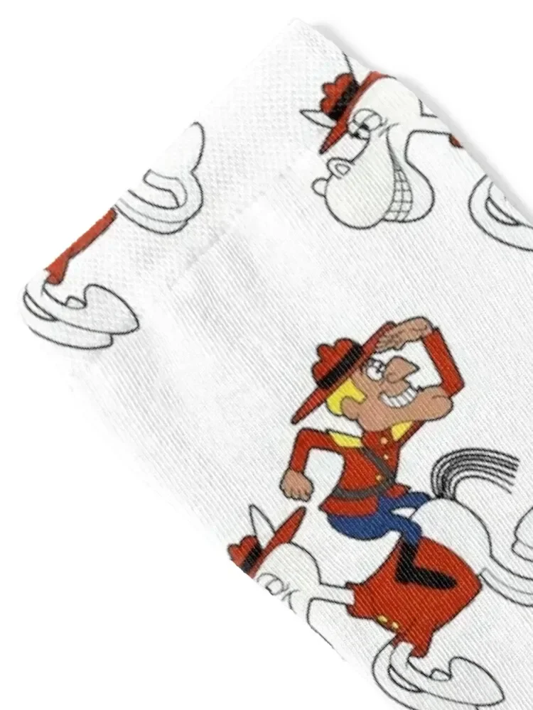 Dudley Do-Right and Horse Socks designer with print Women's Socks Men's