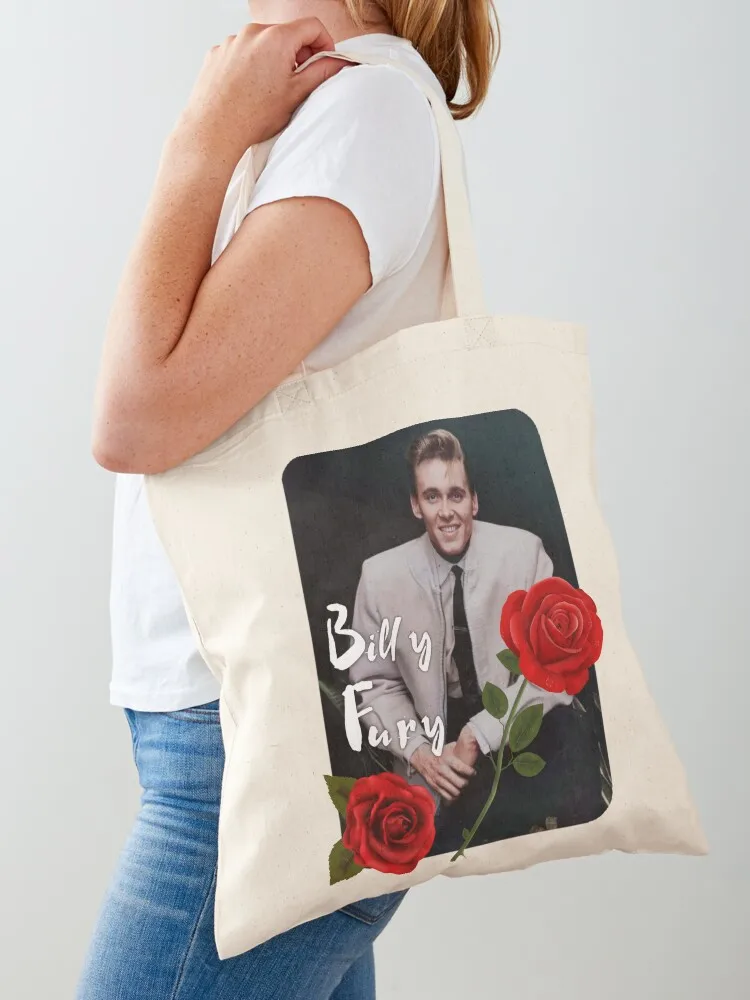 Billy Fury ROSE Tote Bag Eco bag Women's shopper tote bag men sacs de shopping