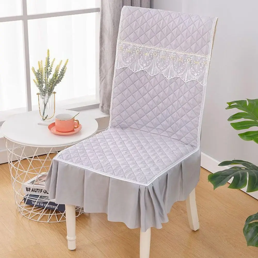 

New Universal Dining Table Chair Cover Wear-resistant Non-slip Chair Dustproof Cover Thickened Removable Chair Cushion