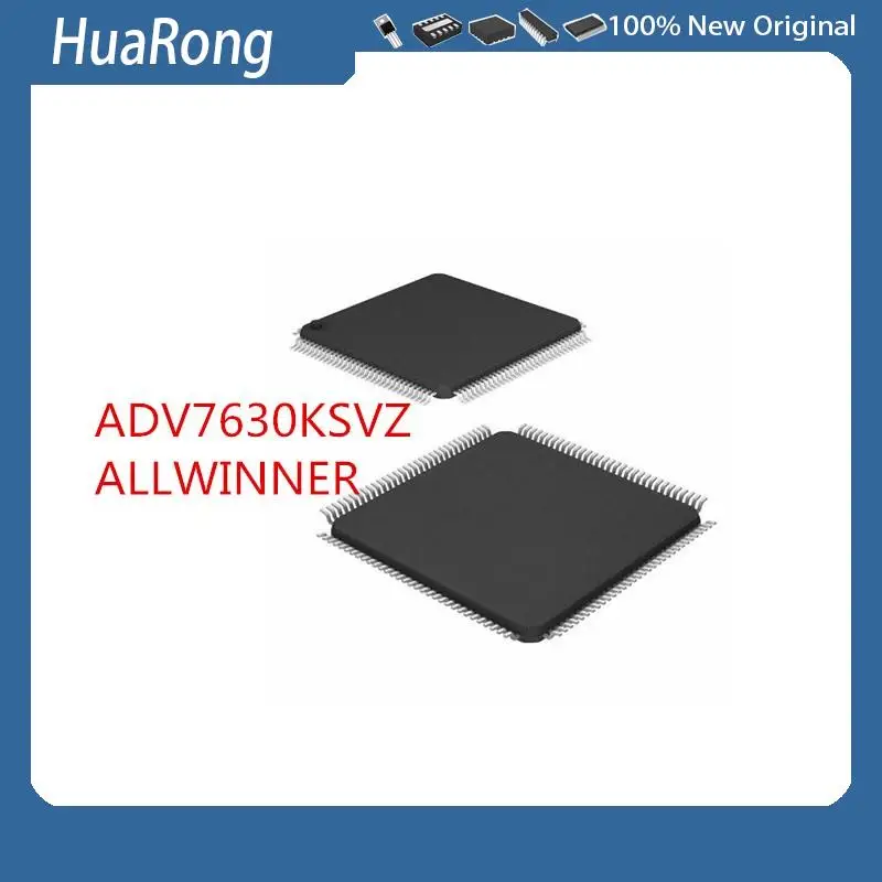 2PCS/LOT     ADV7630KSVZ   ADV7630KSV    ALLWINNER  V3S    TQFP128