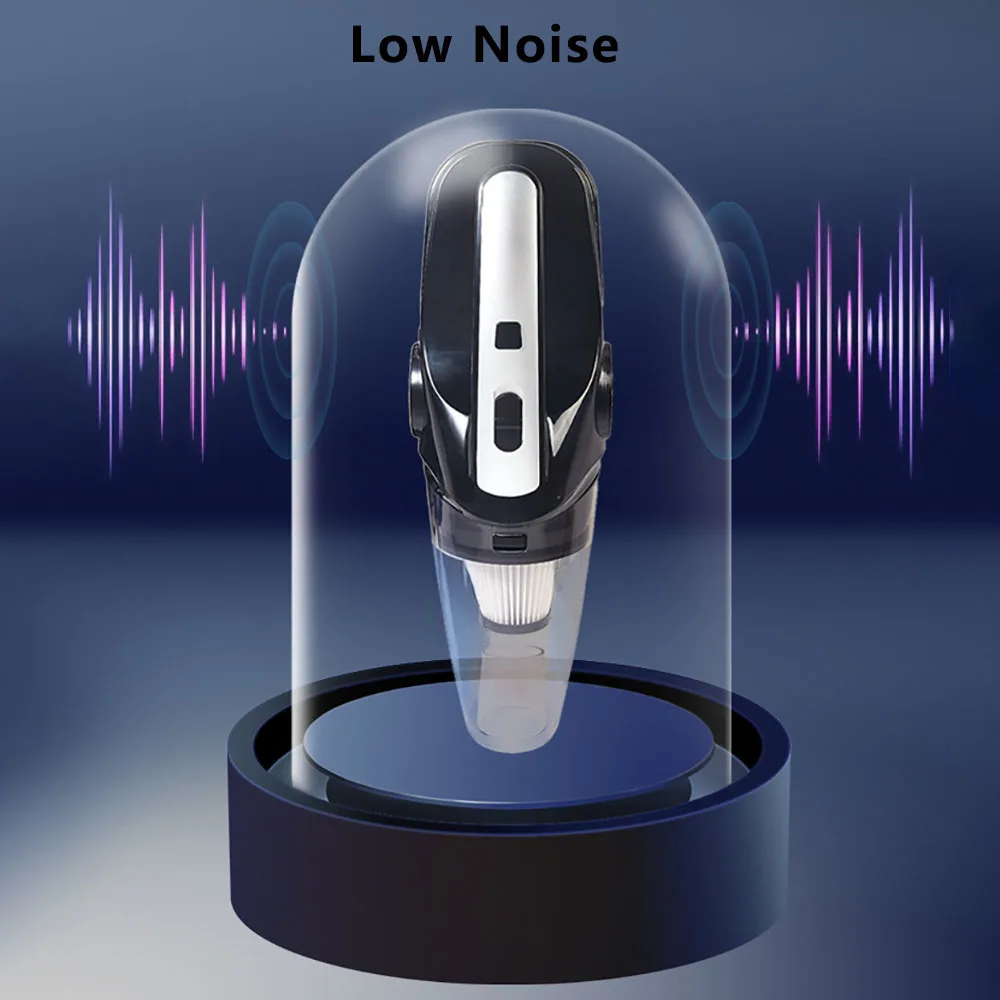 12V 120W samochód miniodkurzacz 6000 Pa silne ssanie moc przenośny ręczny Auto Home podwójny odkurzacz z worek do przechowywania