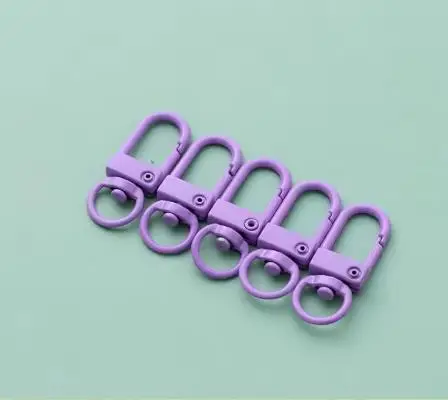 8 teile/los Metall Universal Schnalle Tasche Schnalle Multi Farbe Optional Schlüssel Schnalle Legierung Schnalle Hummer Schnalle Tasche Zubehör – Detail 4