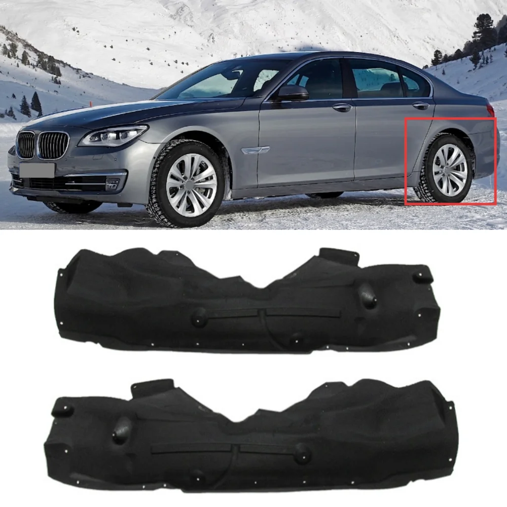 

For BMW 7 Series F01 F02 2009-2015 car rear wheel liner mudguard OE: 51717185269 51717185270