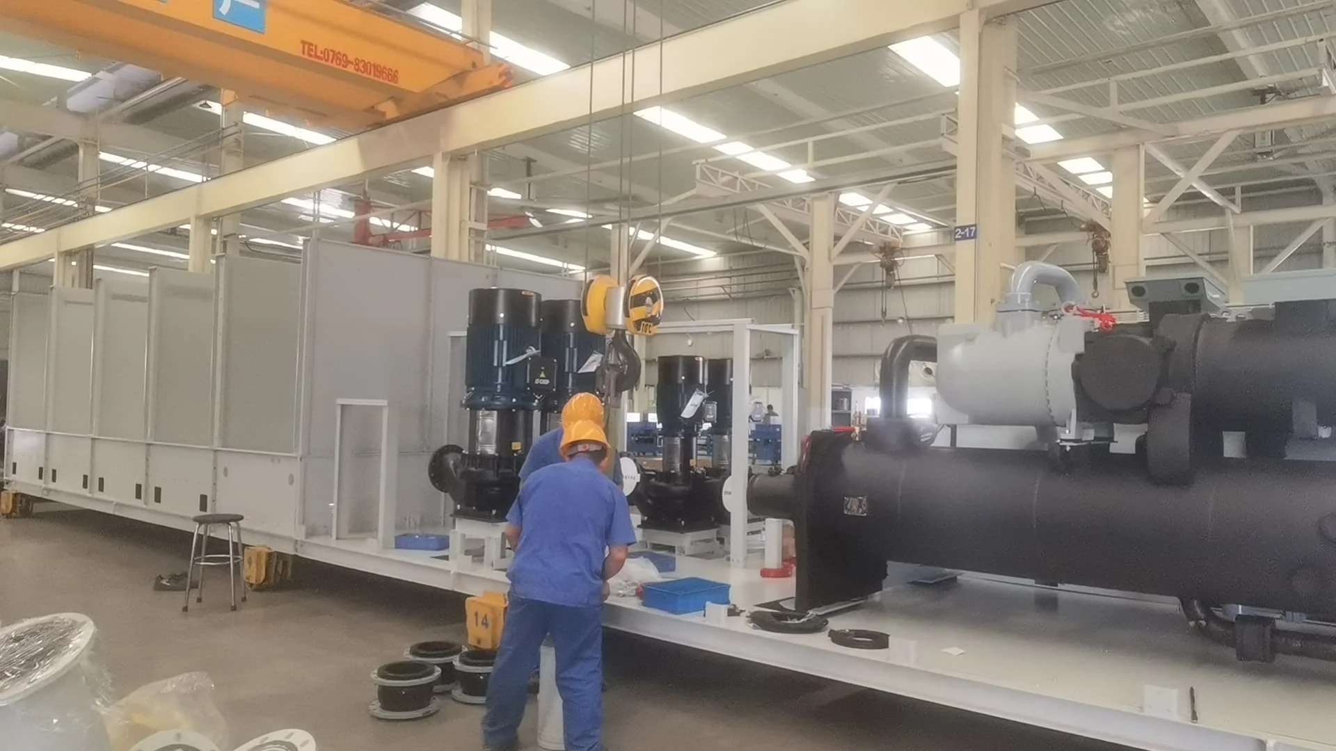 Custom integrated cooling equipment for commercial buildings Modular design Intelligent control 24/7 support