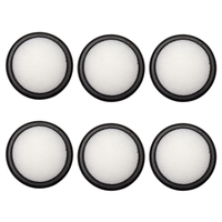A44F-6PCS Reusable Vacuum Filter Replacement Spare Parts For INSE V770 Cordless Handheld Home Vacuum Cleaner Accessories