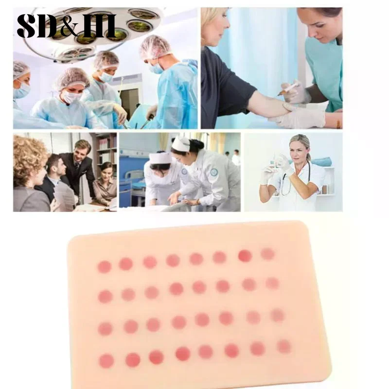 

Intradermal Injection Training Pad Skin Test Module Subcutaneous Practice Pad Medical Simulation Model Nurse Practicing