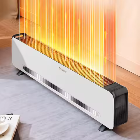 Portable GREE Electric Heater with Large Heating Area, Suitable for Bathroom and Drying NJF-X6020 Space Heater