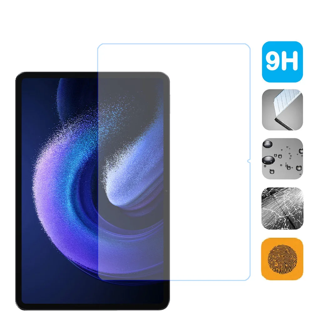 For Xiaomi Mi Pad 6 5 4 3 2 1 Pro Plus 11 inch Tempered Glass Screen Protector Protective Film For MiPad Redmi 8 10.1 10.6 12.4