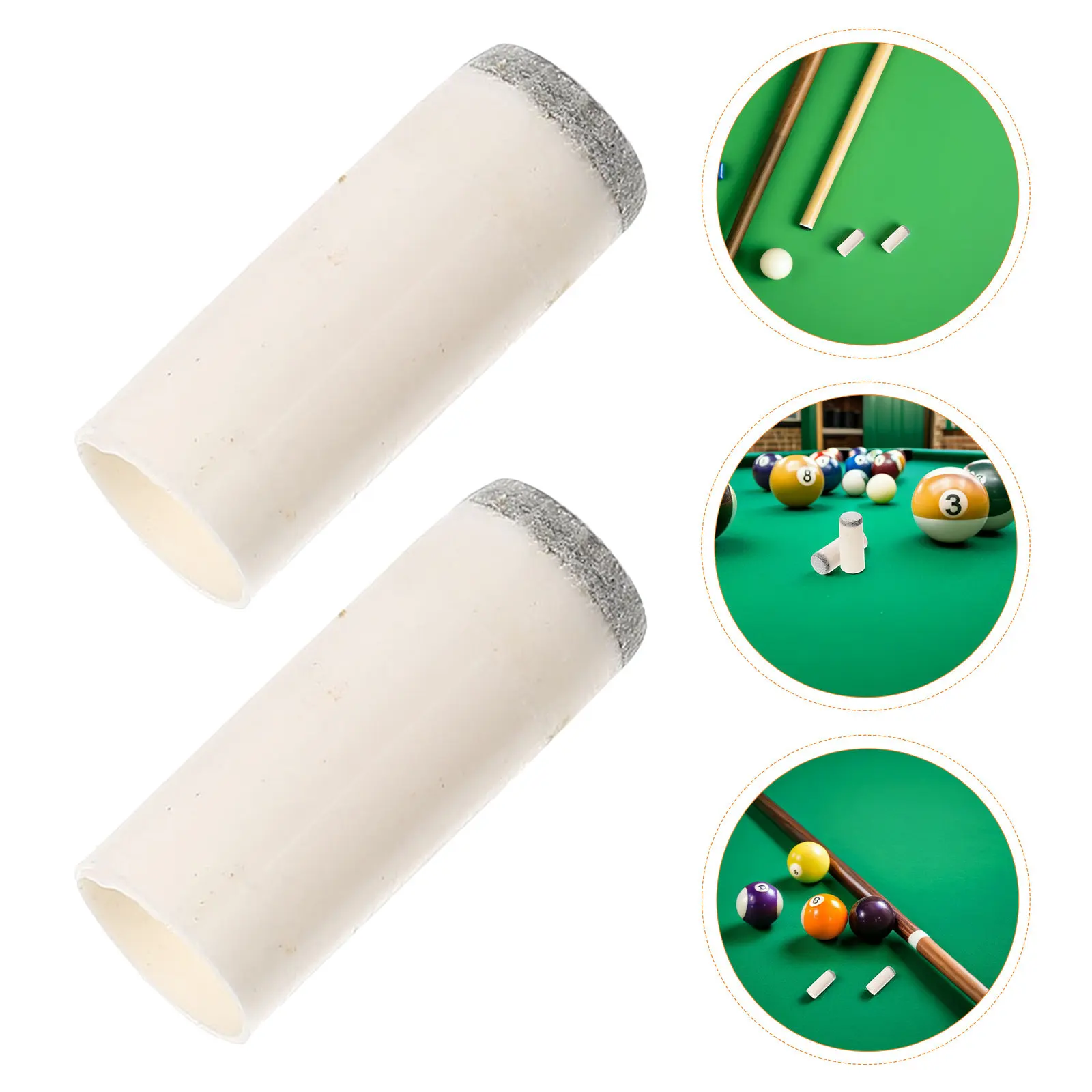 

200Pcs Pool Cue Tips Replacement Kit 9Mm Professional Material Snooker Pool Stick Repair Billiard Cue Tips Billiard Snooker Tip