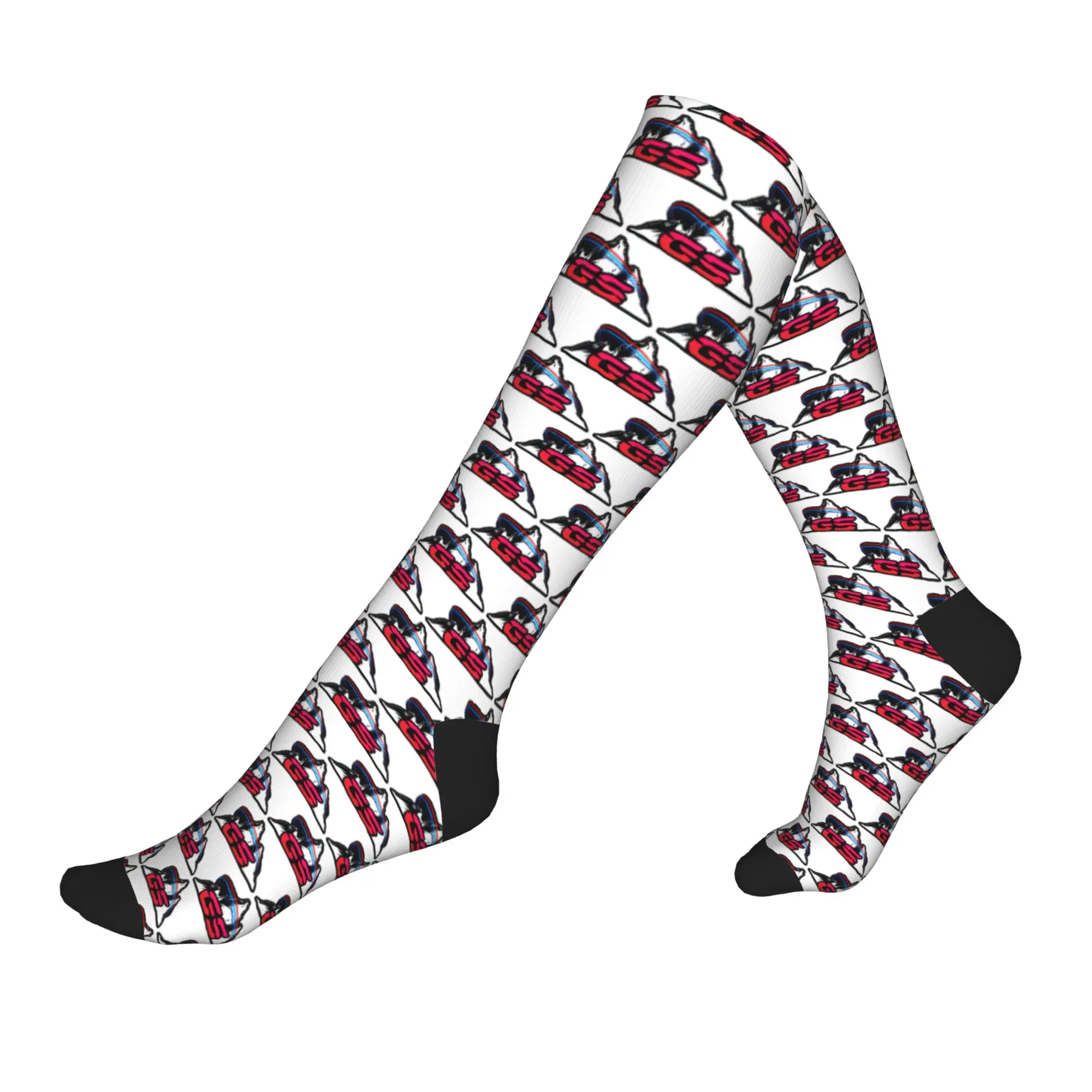 

Motorcycle Adventure GS Men Women Sports Compression Socks Unisex Funny 3D Print Dress Socks