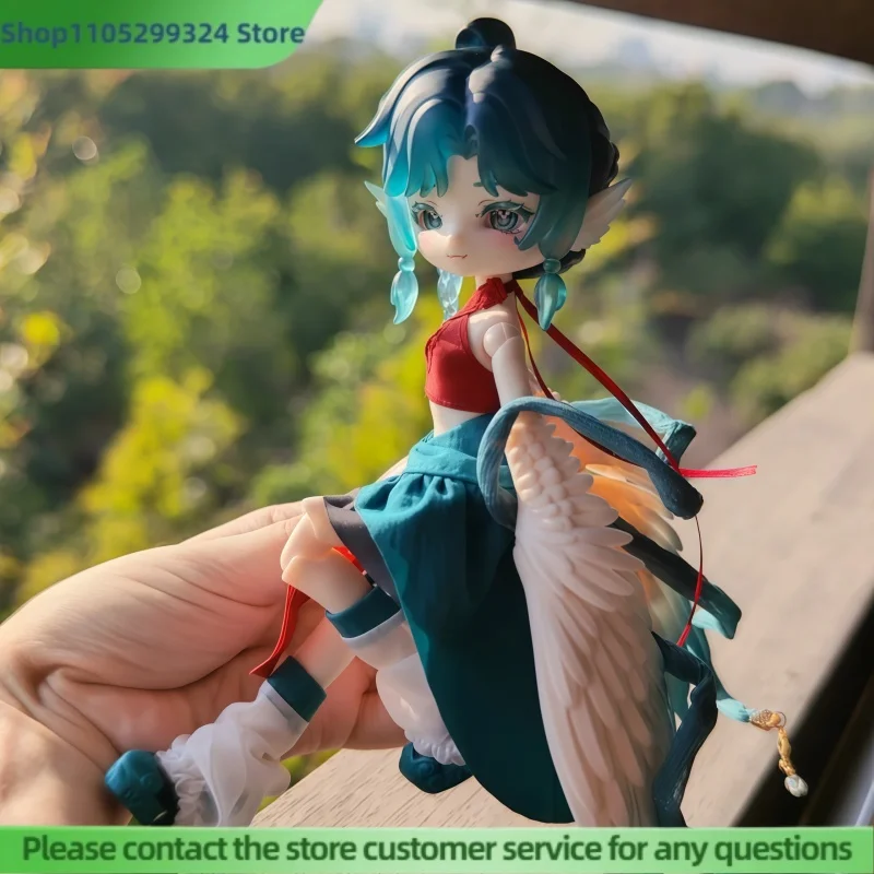 

Penny Box Yunyu Pavilion 1/12 Bjd Series Blind Box 21cm Birdman-Shaped Action Figure Toy Trendy Decoration Mystery Box Cute Gift