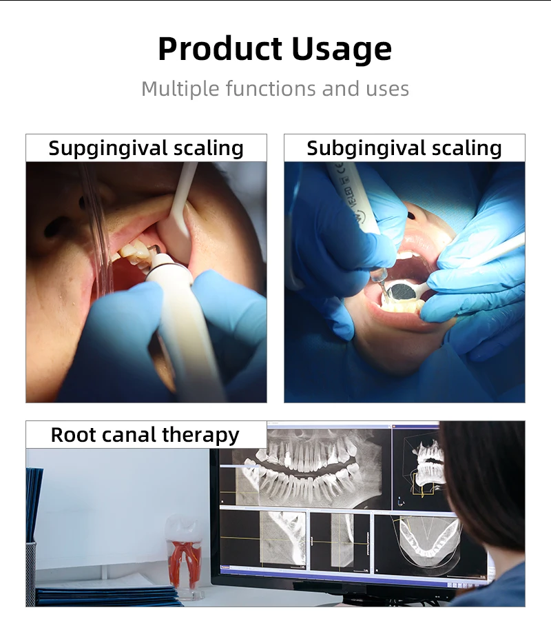 VVDental Ultraschall-Scaler mit LED-Licht-Handstück zur Entfernung von Zahnbelag und Zahnstein, Mundpflege, Zahnaufhellung, Zahnreiniger für Zahnärzte – Detail 4
