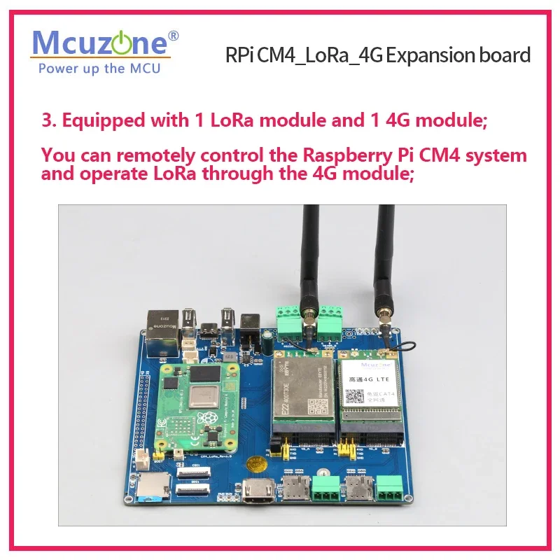 Imagem -05 - Placa de Expansão Raspberry pi Cm4 _ Lor _ 4g Módulo sem Fio Lora Duplo 4g Lte Ssd Nvme Suporta System Expert Csidsi Raspberry pi